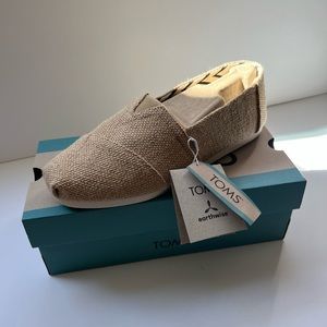 Tom’s Canvas Burlap Men’s Size 8